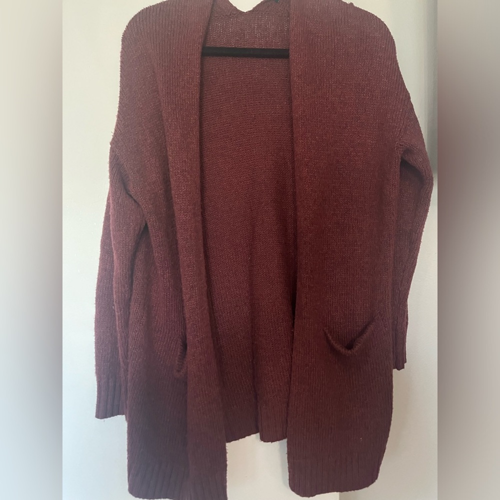 American Eagle Rust Cardigan